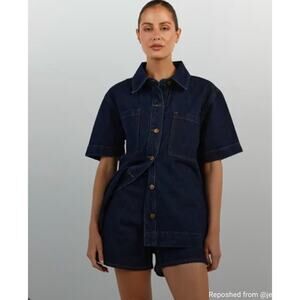 Dissh SOLD OUT Denim set - includes jacket and shorts